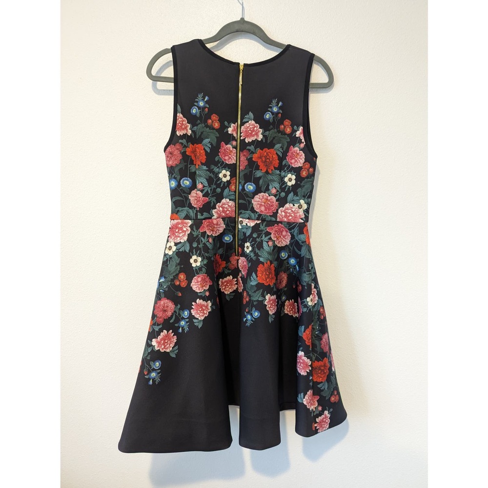 Anthropologie Erin Fetherston Floral Skater Circle Dress - Picture 2 of 7